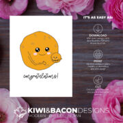 Munchkin Morsels Card with a how to guide to download, print, and cut.