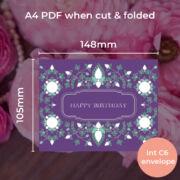 Jeweled Birthday